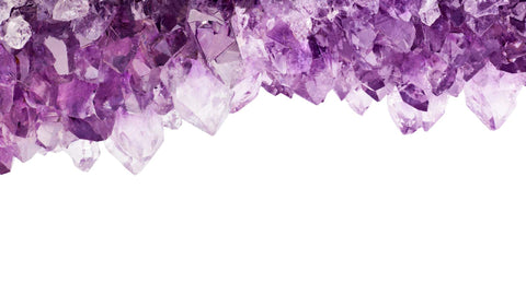 Amethyst Drusen und Skulpturen