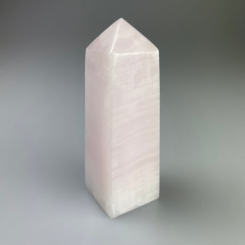 pinke Calcit Spitze