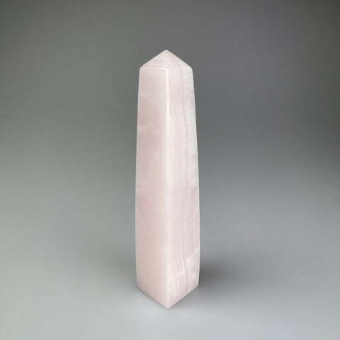 pinke Calcit Spitze