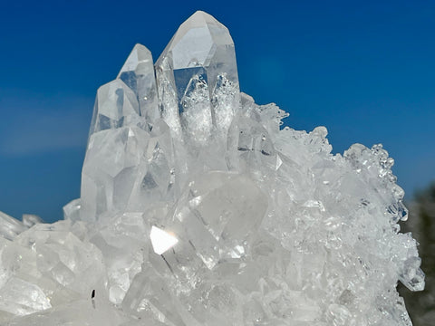 Bergkristall
Diamant-Quarz aus Brasilien