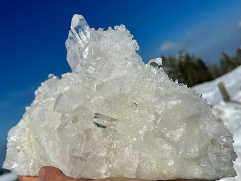 Bergkristall
Diamant-Quarz aus Brasilien