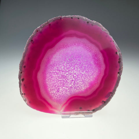 Achatscheibe pink (gefärbt)