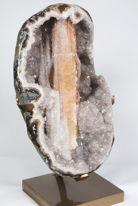 Amethyst mit XXL Calcit