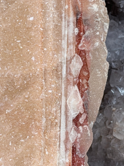 Amethyst mit XXL Calcit